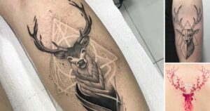 Lee más sobre el artículo 40 Ideas de Tatuajes de Ciervos y su Significado
