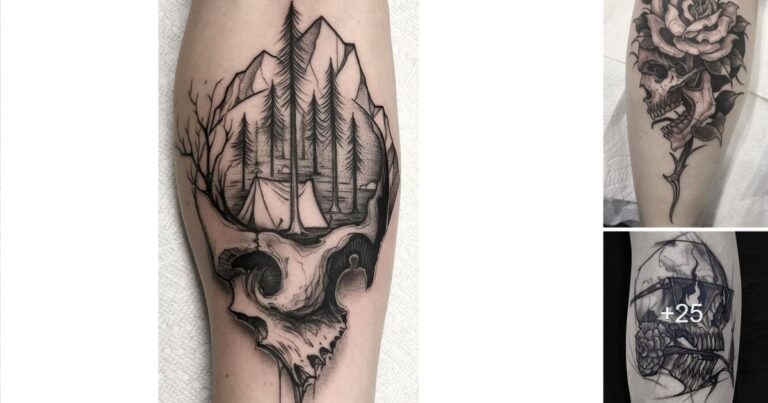 Lee más sobre el artículo Los Mejores 25 Diseños de Tatuajes de Cráneos