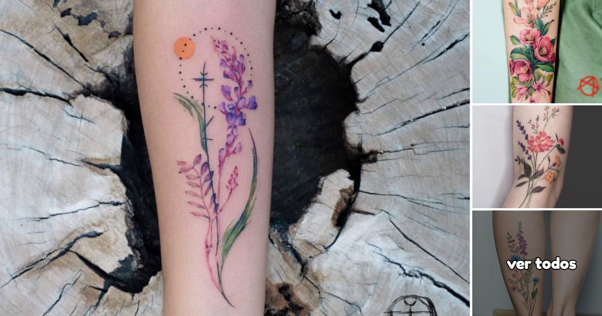 En este momento estás viendo Ideas de Tatuajes con Flores Silvestres