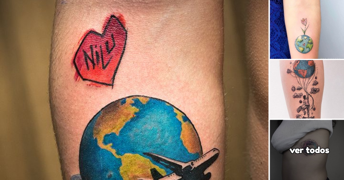 En este momento estás viendo 25 Ideas de Tatuajes inspirados en el Planeta Tierra