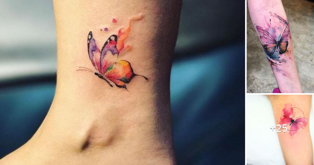 En este momento estás viendo Creativos y Coloridos Tatuajes de Mariposas