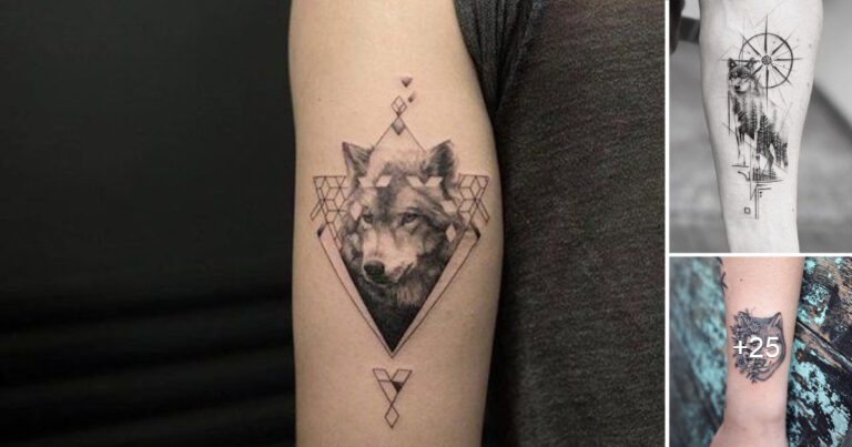 Lee más sobre el artículo Pequeños Tatuajes Inspirados en Lobos