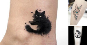 Lee más sobre el artículo Los 30 Mejores Diseños de Tatuajes de Gatos