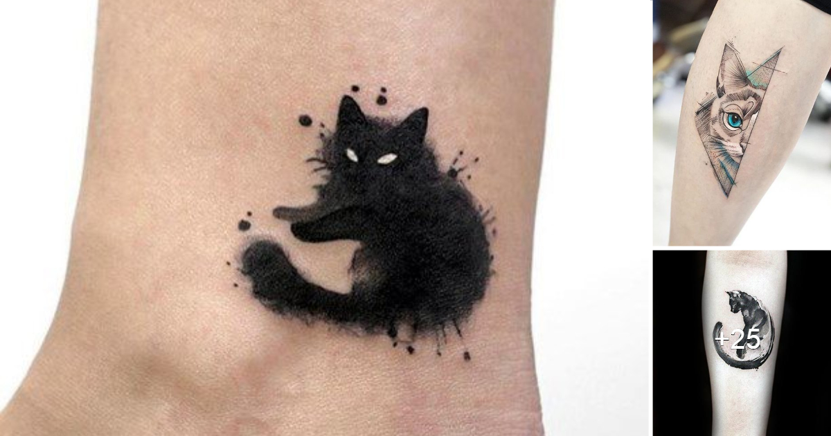 En este momento estás viendo Las 30 mejores ideas de tatuajes de gatos