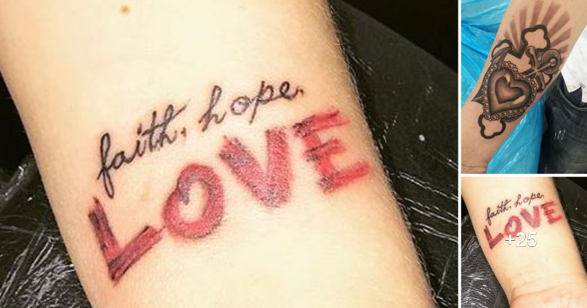 En este momento estás viendo Tatuajes inspirados en la Fe, en el Amor y la Esperanza