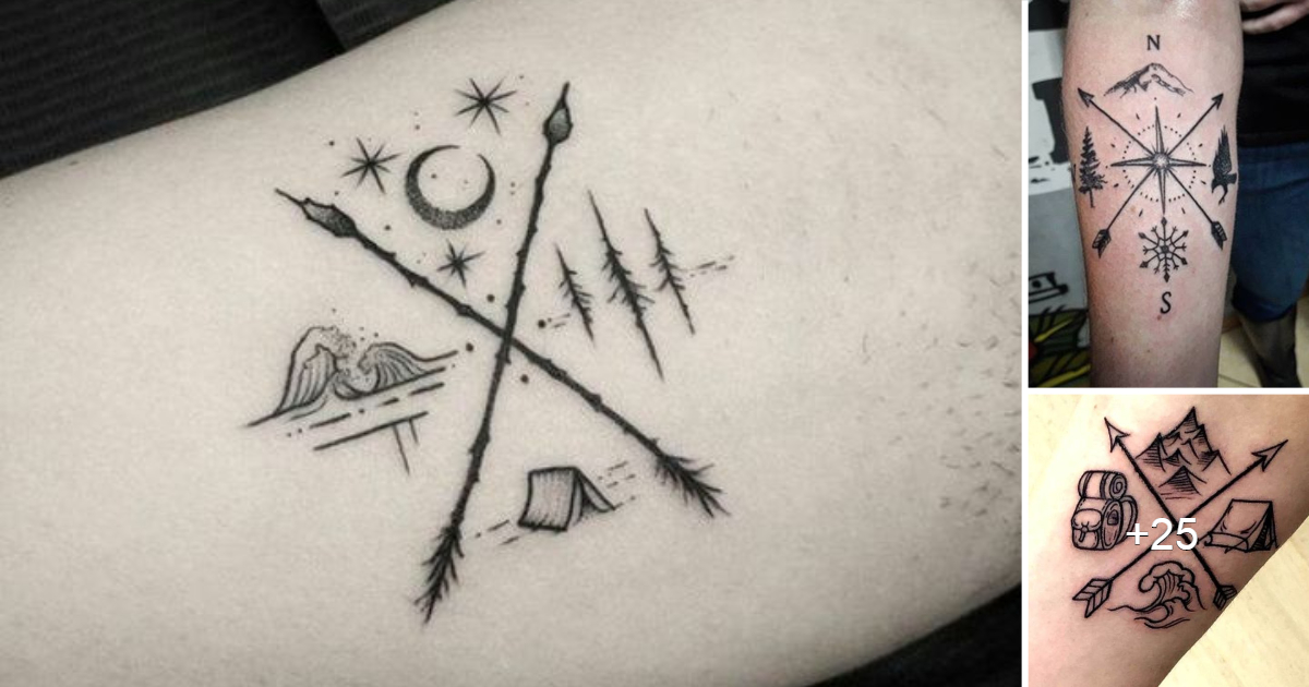 En este momento estás viendo Ideas de Tatuajes con Flechas Cruzadas con Diferentes Significados