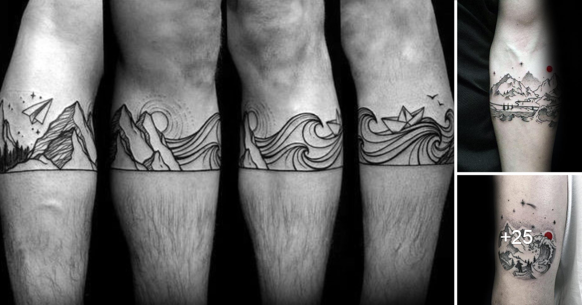 En este momento estás viendo 20 Ideas de tatuajes de olas de montaña para hombres