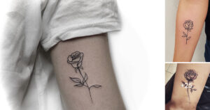 Lee más sobre el artículo Las 21 mejores ideas de Tatuajes de simples Rosas