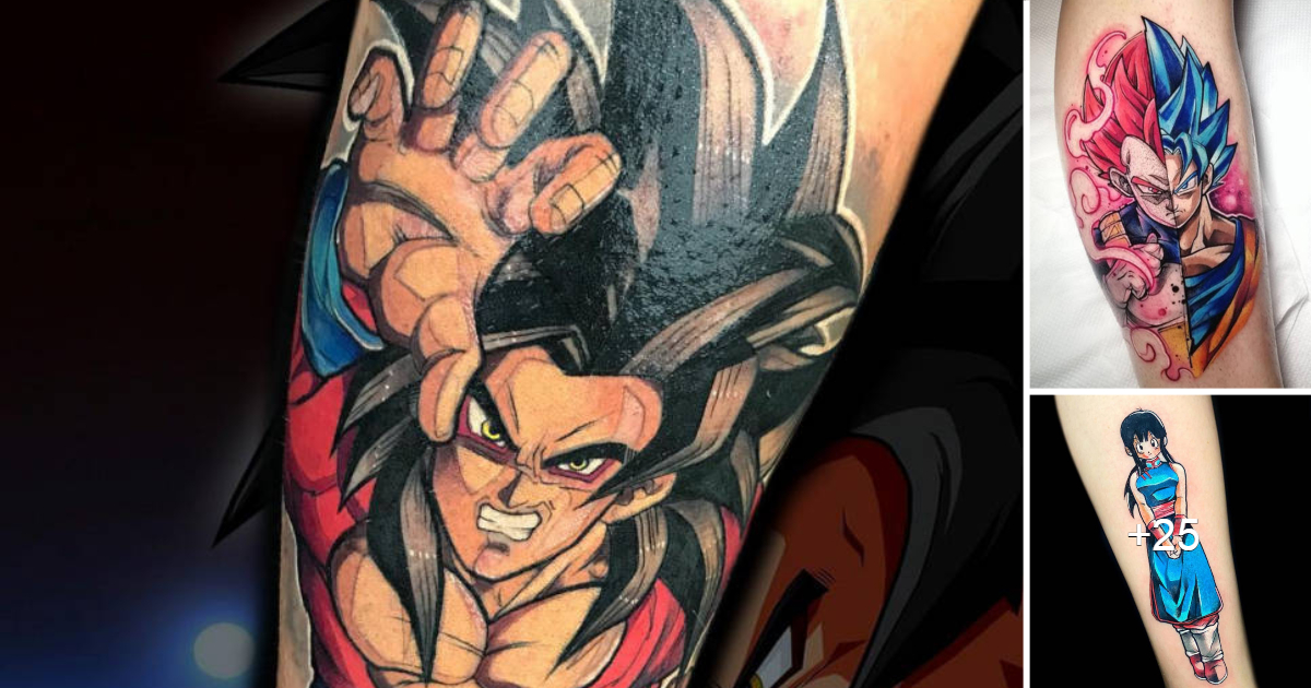 En este momento estás viendo Tatuajes Inspirados en Dragon Ball por «Juan David Hurtado»