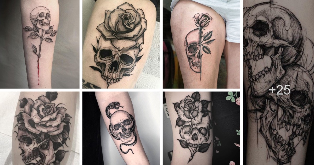 En este momento estás viendo 25 Ideas de Tatuajes de Craneos para inspirar tu proxima tinta